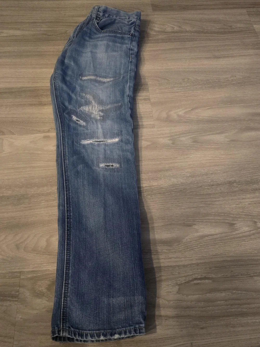 American Eagle Outfitters Men's Straight Jeans - Blue